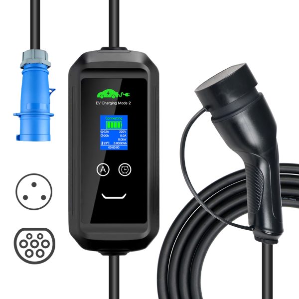 32A EV Charging Cable 7KW GBT Portable Charger for EV with CEE